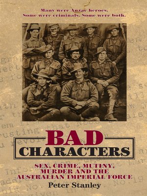 cover image of Bad Characters